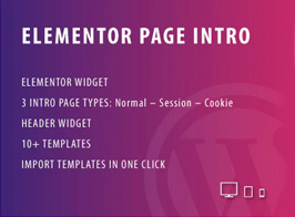 Page Intro for Elementor WordPress Plugin