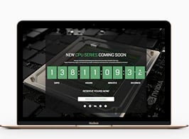 Responsive Coming Soon Landing Page / Holding Page for WordPress