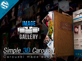 Simple 3D Carousel WordPress Plugin