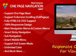 Smart One Page Navigation – Addon For Visual Composer