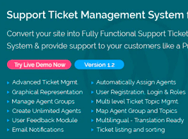 Support Ticket Management System for WordPress