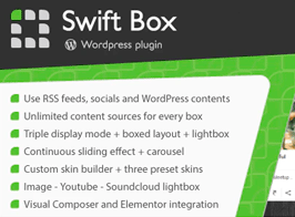 Swift Box – WordPress Contents Slider and Viewer