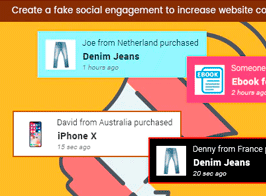 Trustify – WordPress Fake Social Evidence