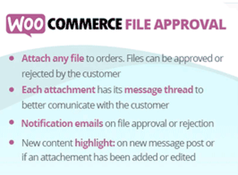 WooCommerce File Approval