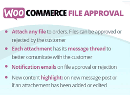 WooCommerce File Approval