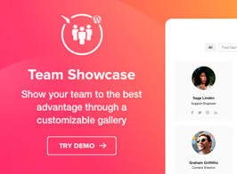 Elfsight Team Showcase – WordPress Plugin