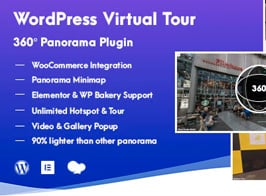 WordPress Virtual Tour 360 Panorama Plugin