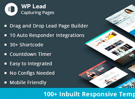 WP Lead Capturing Pages – WordPress Plugin