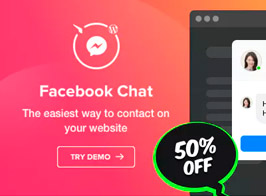 Elfsight Facebook Chat – Facebook Messenger for WordPress