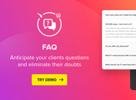 Elfsight Accordion FAQ – WordPress FAQ Plugin