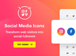 Elfsight Social Icons