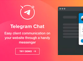 Elfsight Telegram Chat