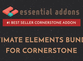 Essential Addons for Cornerstone & Pro