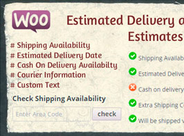 Estimated Delivery Date – WooCommerce