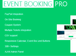 Event Booking Pro – WP Plugin [paypal or offline]