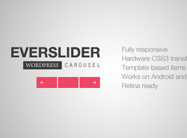 Everslider – Responsive WordPress Carousel Plugin