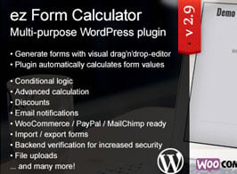 ez Form Calculator – WordPress plugin