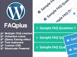 FAQPlus – WordPress FAQ Plugin