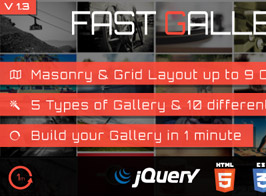 Fast Gallery – Premium WordPress Plugin