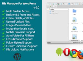 File Manager Plugin For WordPress