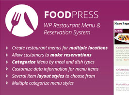 Foodpress – Restaurant Menu & Reservation Plugin