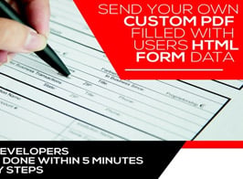 Form Generating PDF – Contact Form 7, Gravity Forms, Formidable Forms to PDF