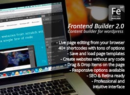 Frontend Builder – WordPress Content Assembler, Page Builder & Drag & Drop Page Composer