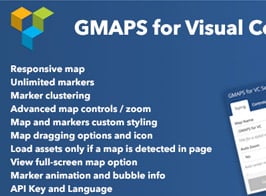 GMAPS for Visual Composer