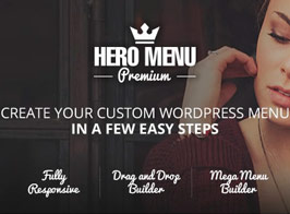 Hero Mega Menu – Responsive WordPress Menu Plugin