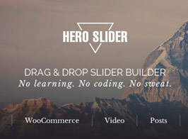 Hero Slider – WordPress Slider Plugin