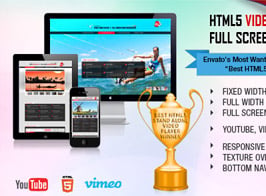 HTML5 Video Player & FullScreen Video Background