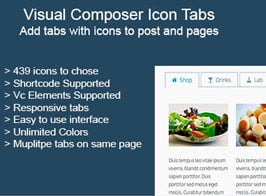Icon Tabs – Visual Composer