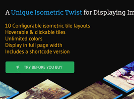 Isometric Image Tiles Shortcode for WPBakery Page Builder (formerly Visual Composer)