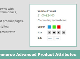 JC Advanced Product Attributes – Woocommerce