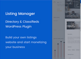 Listing Manager – WordPress Directory Plugin