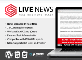 Live News – Real Time News Ticker
