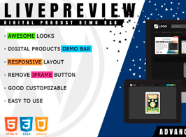 LivePreview – Theme Demo Bar for WordPress