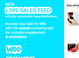 Live Sales Feed for WooCommerce