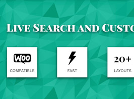 Live Search and Custom Fields – WordPress Filter, search & WooCommerce Product Filter