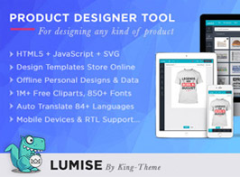 Lumise Product Designer | WooCommerce WordPress