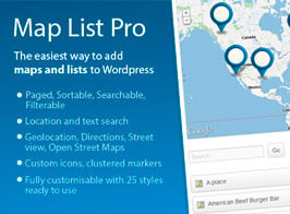 Map List Pro – Google Maps & Location directories