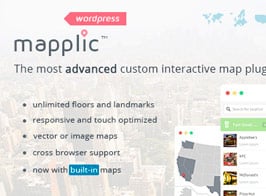 Mapplic – Custom Interactive Map WordPress Plugin