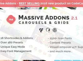 Massive Addons for Visual Composer – Collections Pack