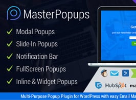Master Popups – WordPress Popup Plugin for Email Subscription