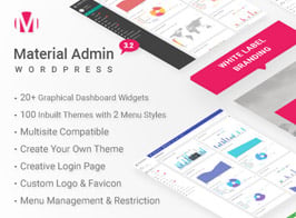 Material – White Label WordPress Admin Theme