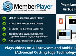 MemberPlayer HTML5 Video – Visual Composer Addon