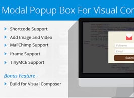 Modal Popup Box – For Visual Composer
