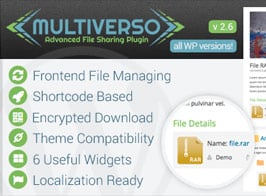 Multiverso – Advanced File Sharing Plugin