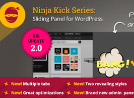 Ninja Kick: Sliding Panel for WordPress