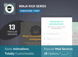 Ninja Kick: Subscription WordPress Plugin
